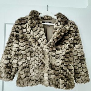 Nov & Zoe Fluffy Cropped Jacket